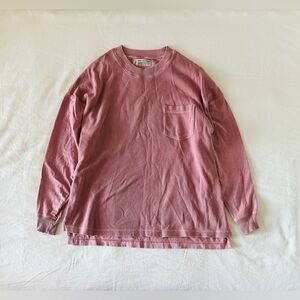 Urban outfitters pink long sleeve